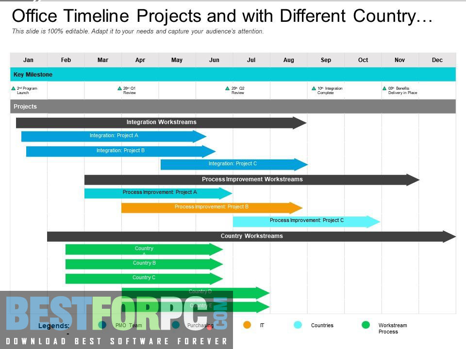 Office Timeline Pro Edition Screenshot
