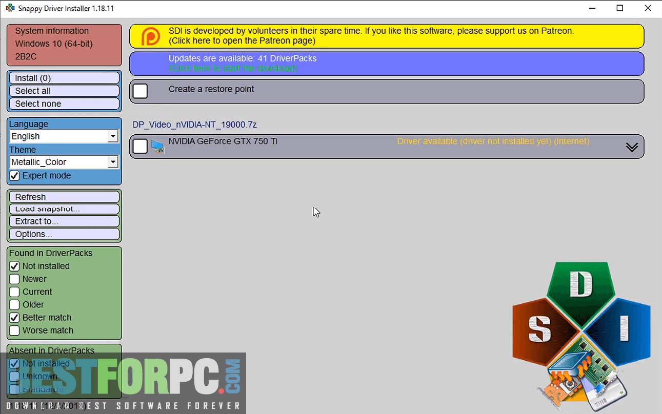 Snappy Driver Installer Logo Icon Box Screenshot Png