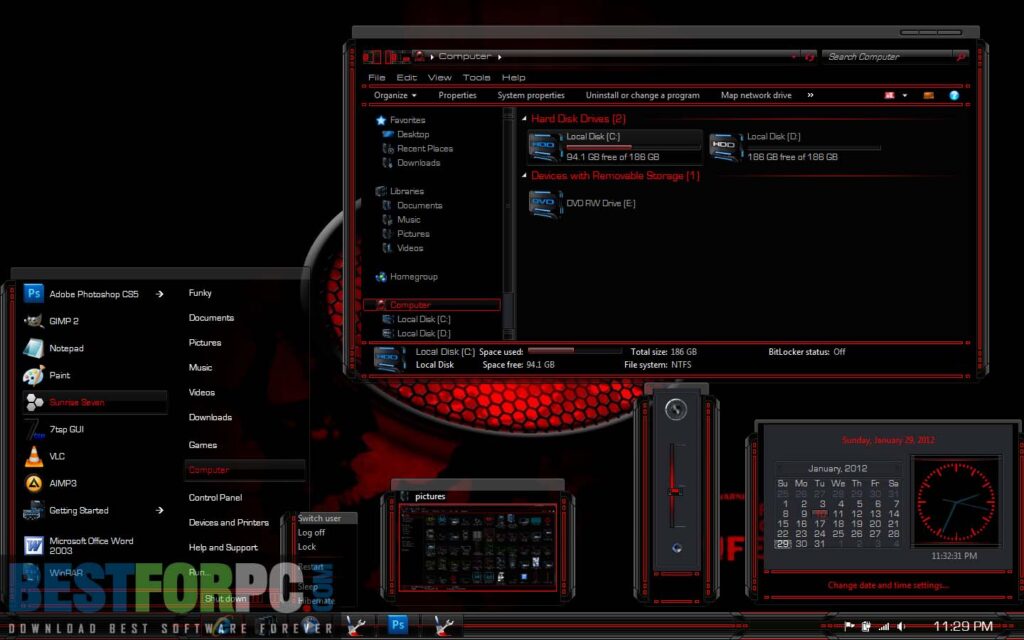 windows 7 ultimate gamer edition x64 nividia