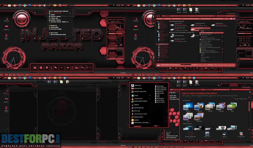 Screenshot Windows Gamer Edition