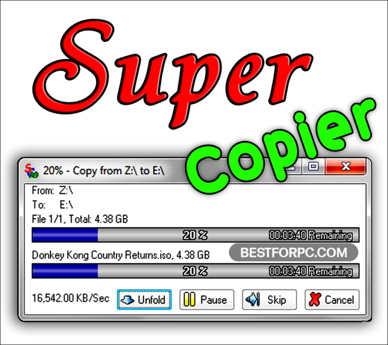 logiciel supercopier