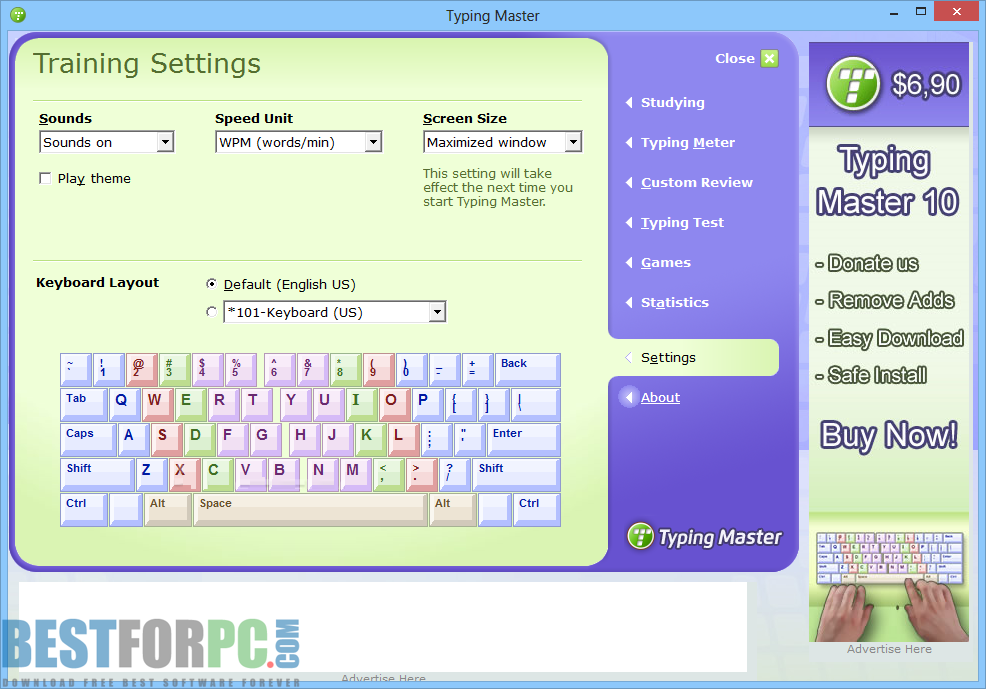 TypingMaster Screenshot