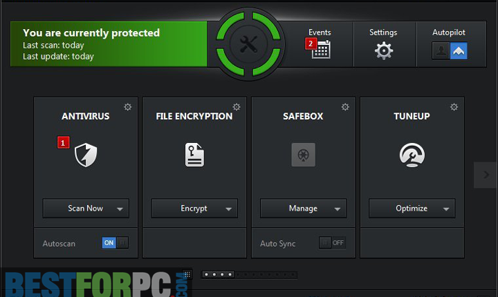 Bitdefender Total Security Screenshot