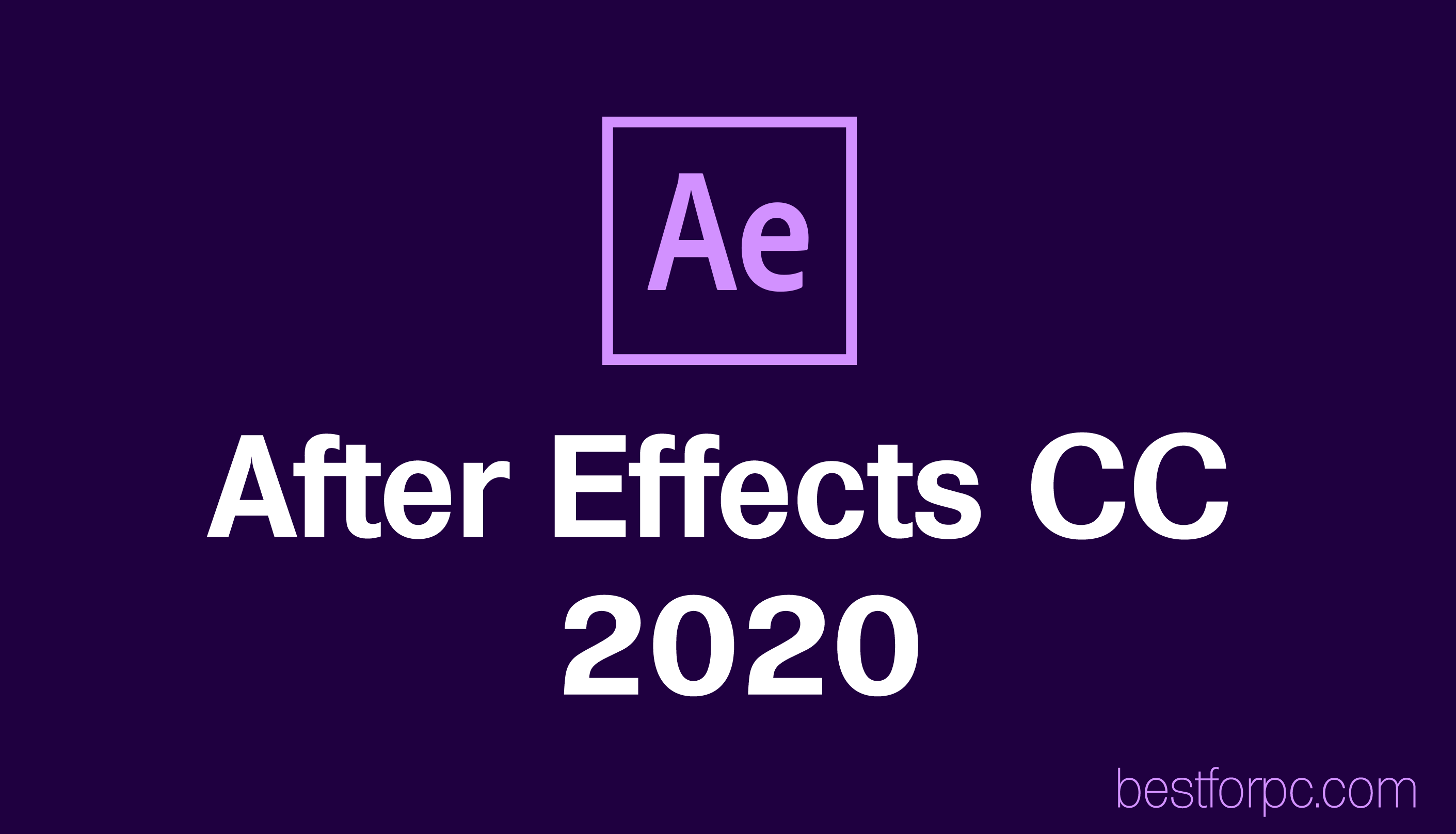how to download after effects 2020