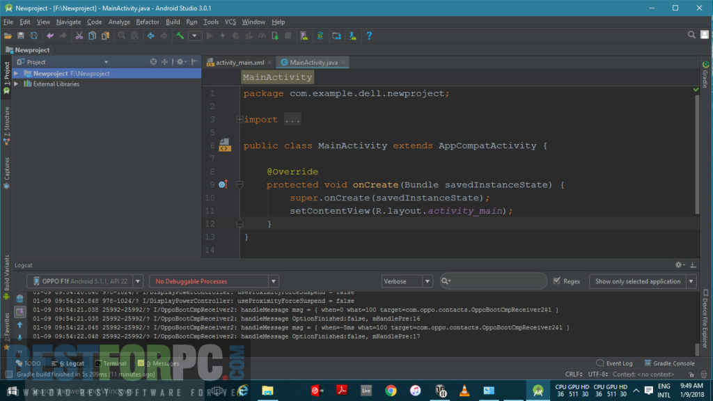 Android Studio Screenshot New logo Png Svg