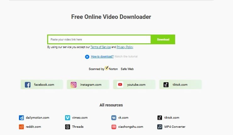 SaveFrom.Net is a web-based video downloading service